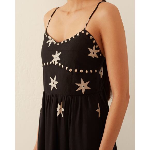 Alix of Bohemia Autumn Western Star Dress XL - Picture 4 of 11